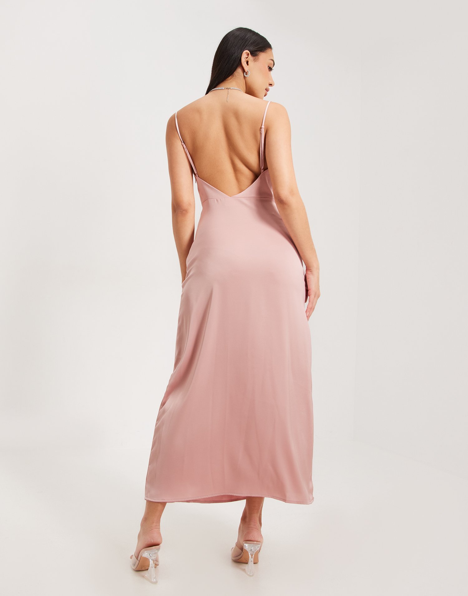 VIGARDEA O-NECK S/S ANKLE DRESS