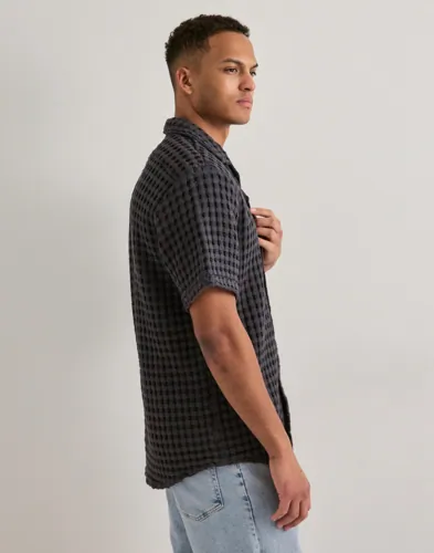 OAS Cuba Waffle Shirt Rutiga skjortor herr – bild 3