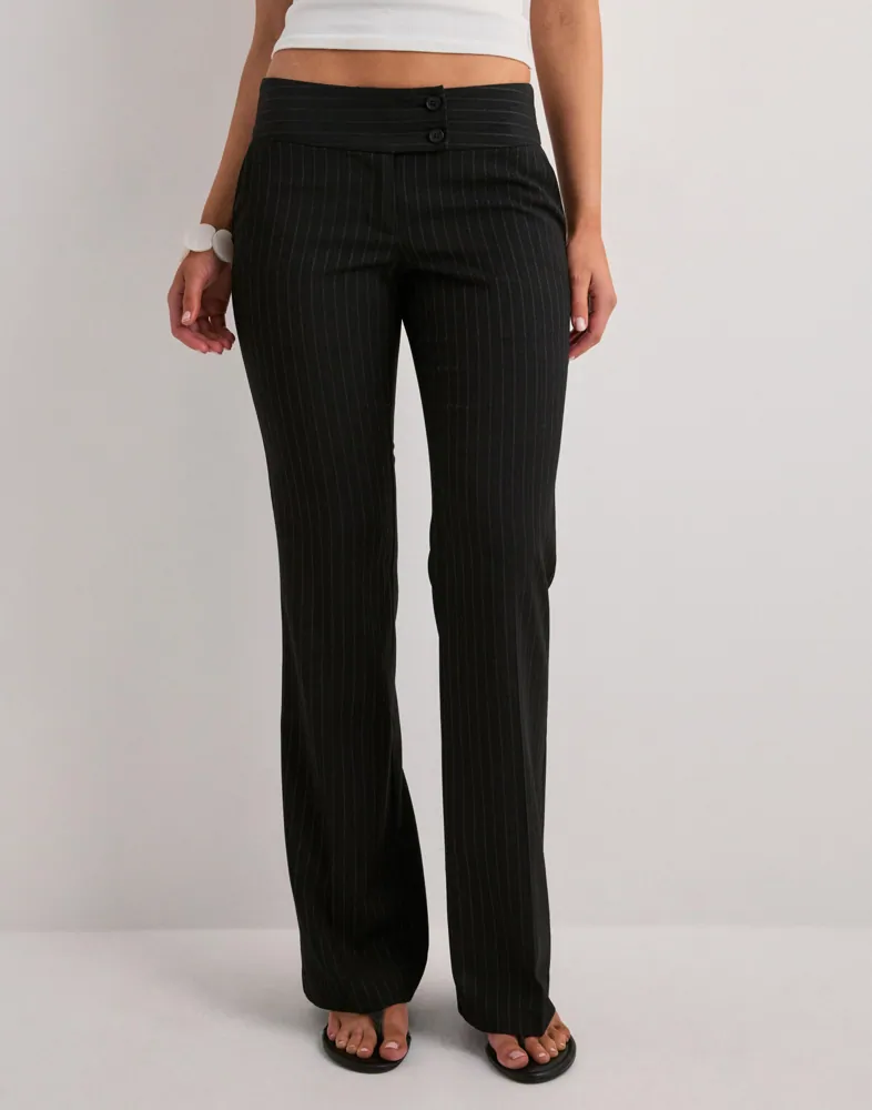 Nelly Low Waist Flare Pants byxor dam – bild 2