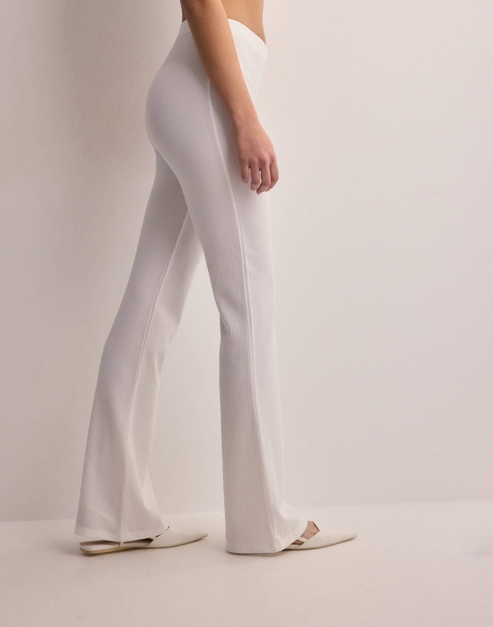 Structured Flare Pants