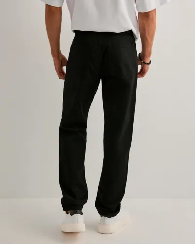 ONLY & SONS Onsedge Stay Black 3425 Azg Dnm Noo Straight jeans herr – bild 2