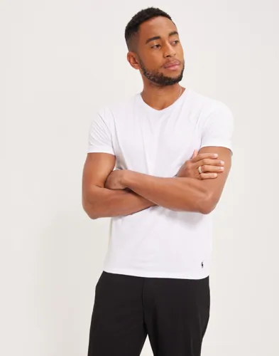 Polo Ralph Lauren S/S Crew-3 Pack-Crew Undershirt Kortärmade t-shirts Vit