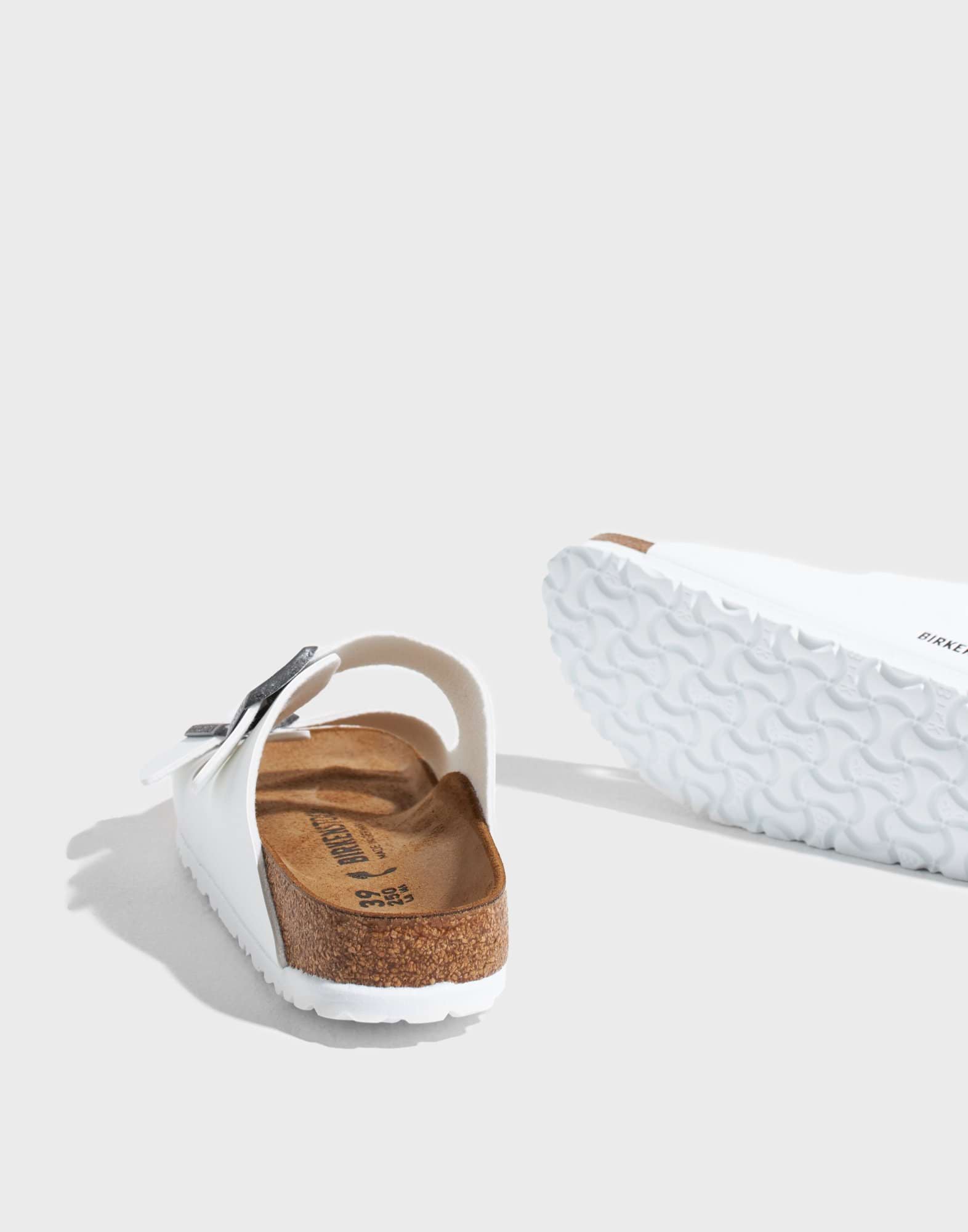 birkenstock white narrow fit