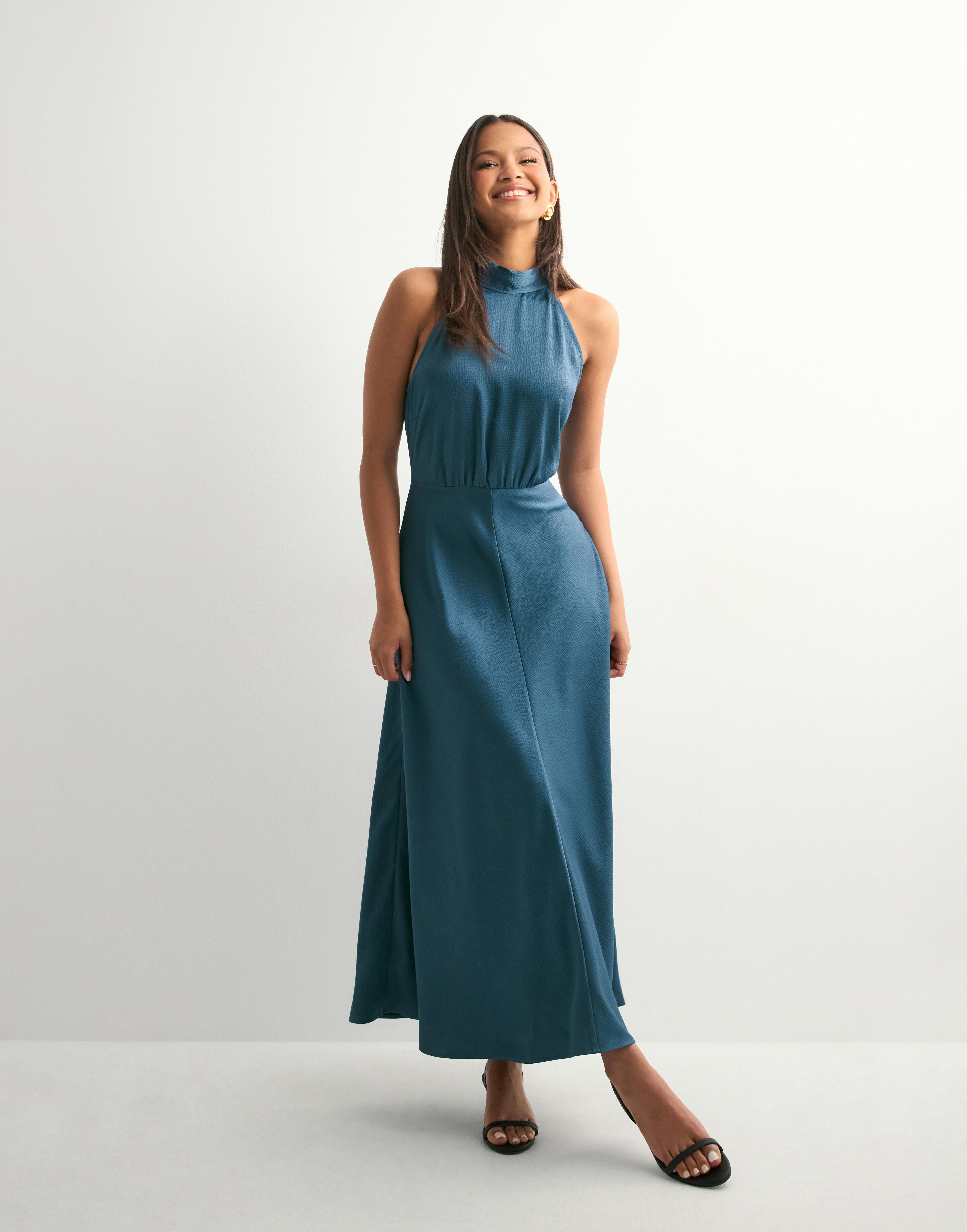 Samso Rheo Buy Samsøe Samsøe Rheo dress 12959 - Blue | Nelly.com