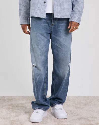 Diesel 2001 D-Macro Loose fit jeans Blå
