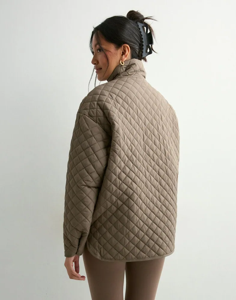 Aimn Oversized Quilted Jacket jackor dam – bild 3