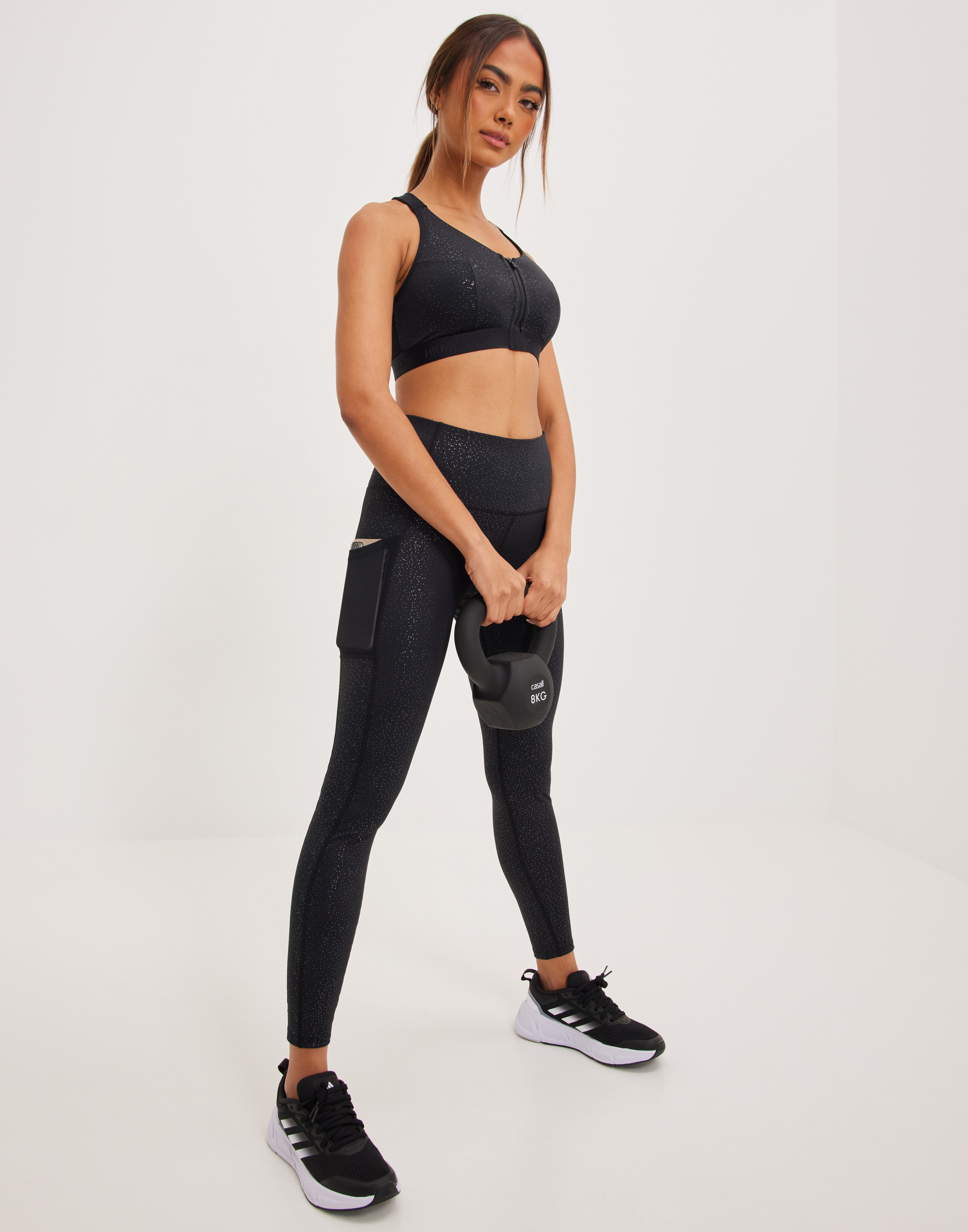 Køb Hunkemöller HW Legging Sparkle Black
