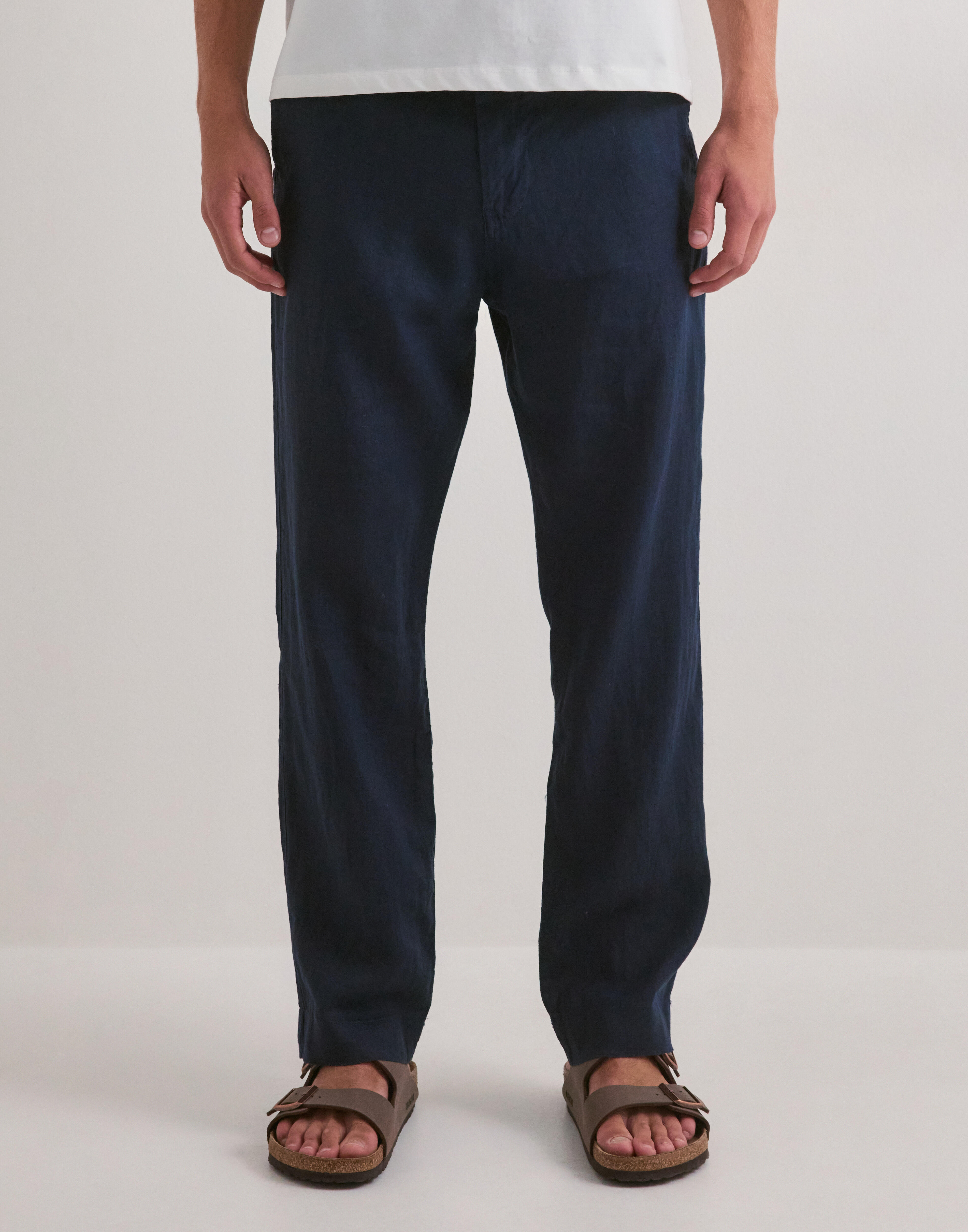 洋楽 Sha Slim Straight From Da Pen Buy Selected Men SLH196-STRAIGHT ROBERT STRING PANT - Dark