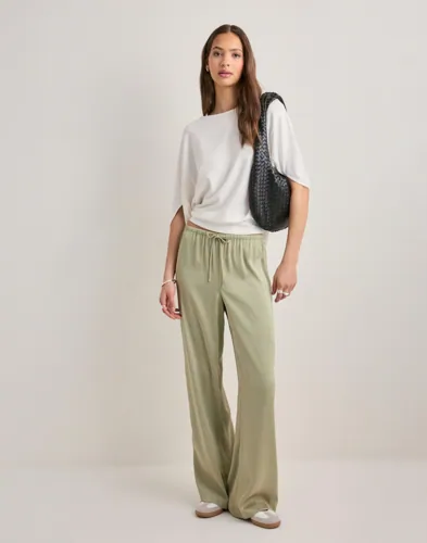 Nelly Pull On Satin Pants mjukisbyxor dam – bild 3