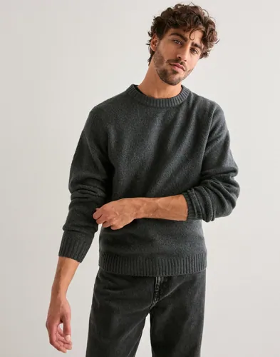 Jack & Jones Jjesoho Ollie Knit Crew Neck Sn Stickade tröjor Grå