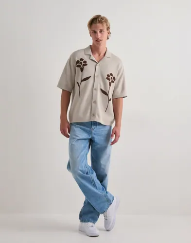 ONLY & SONS Onssonny Rlx Ss Shirt Knit Kortärmade skjortor herr – bild 3