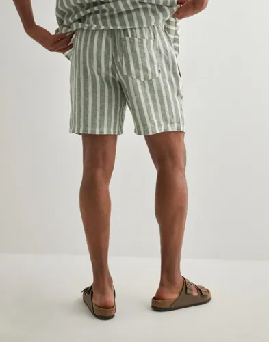 Solid Sdfried Shorts Linneshorts herr – bild 2