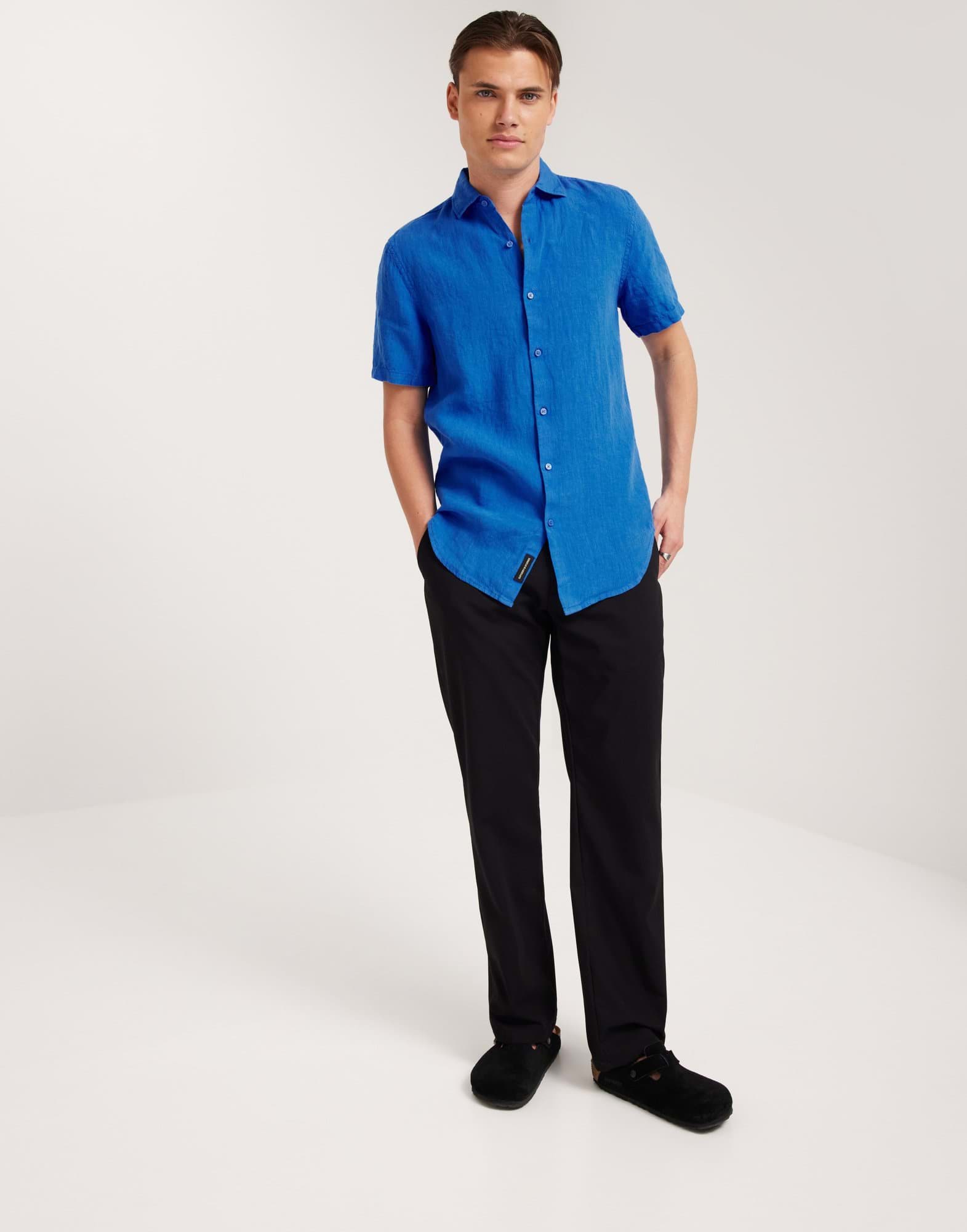 STUDIOS CASUAL LINEN S/S SHIRT