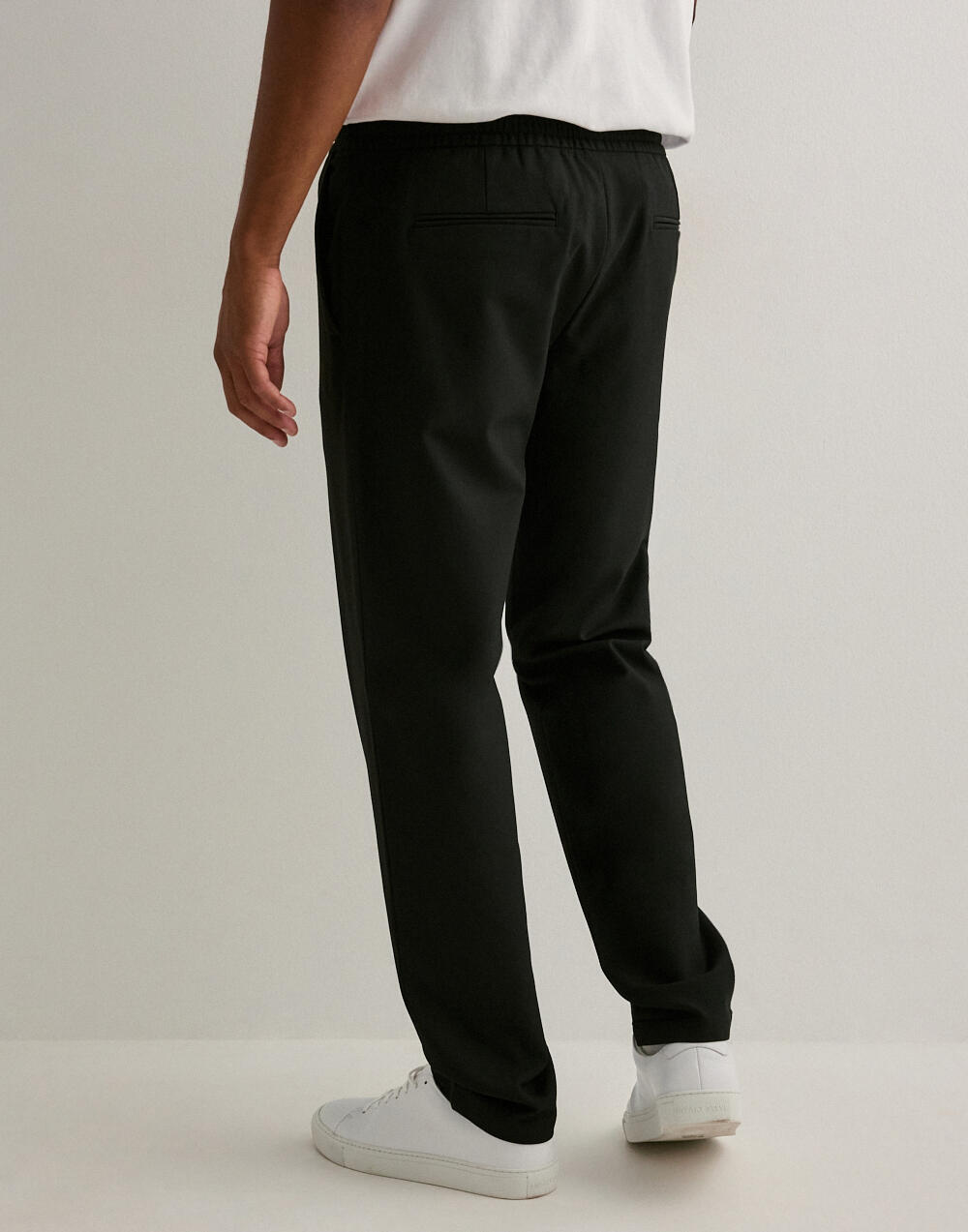 Buy Selected Men SLH196-STRAIGHT ROBERT STRING PANT - Black | NLYMAN