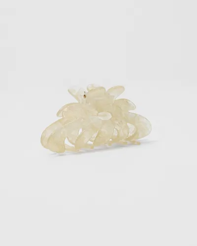 BECKSÖNDERGAARD - Hvid - Marbie Magnolia Hair Claw