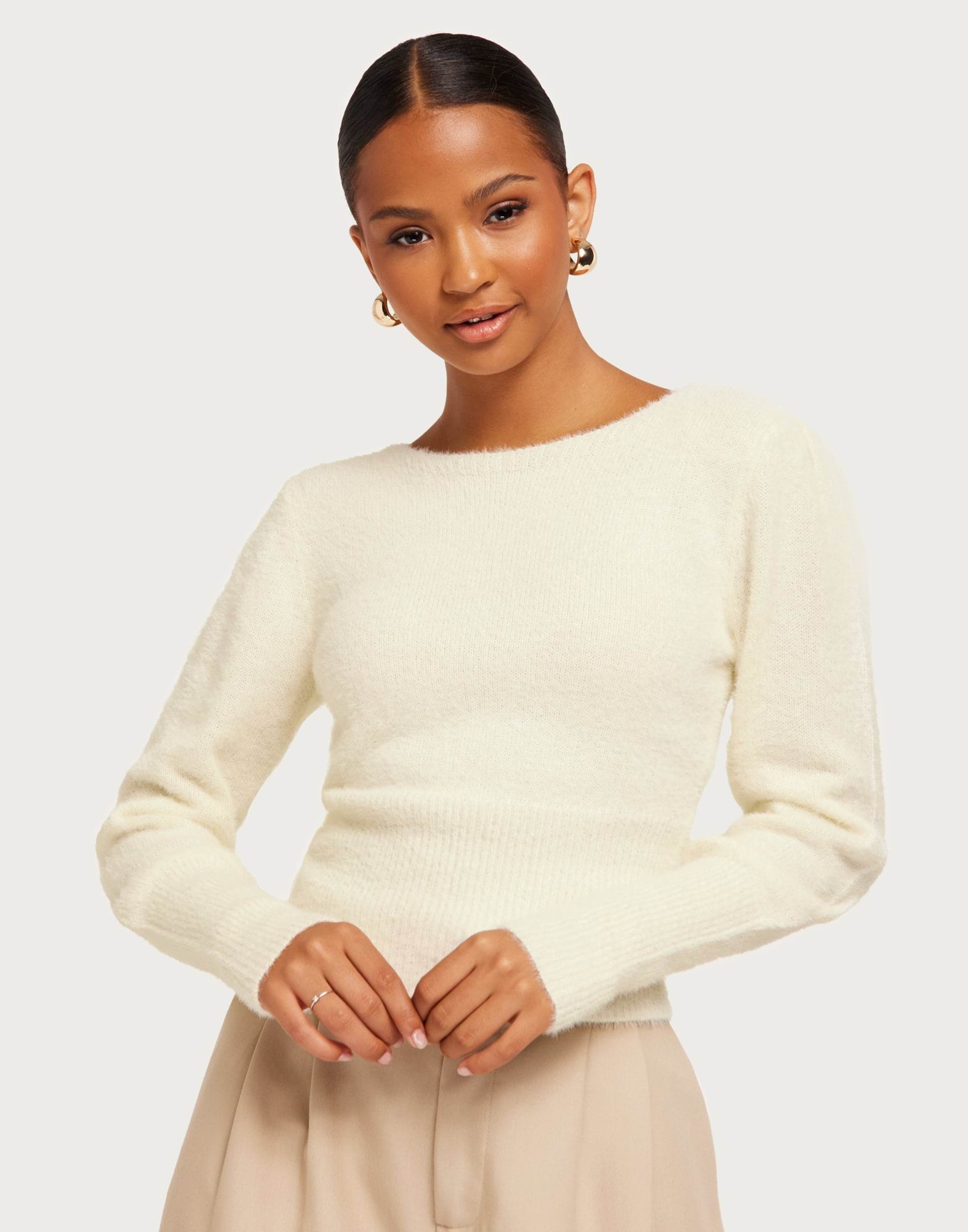Cardigan Lungo Donna ONLY ONLELLA PIUMA - Manica Lunga, Scollo A V, Color Nuvola (XS)