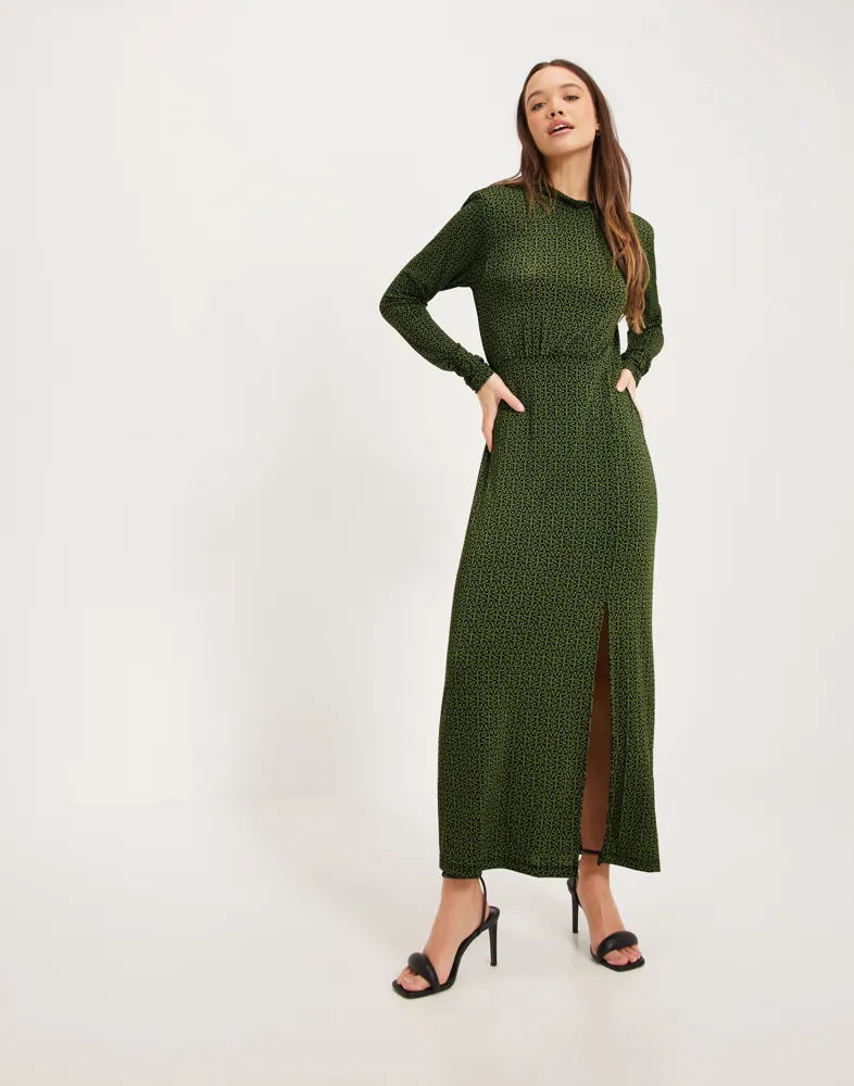 knit maxi dress beach Monte Carlo Tie Dress