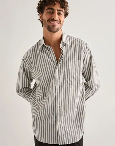 ANNARR Anraslund Dobby Ls Shirt Randiga skjortor herr – bild 2