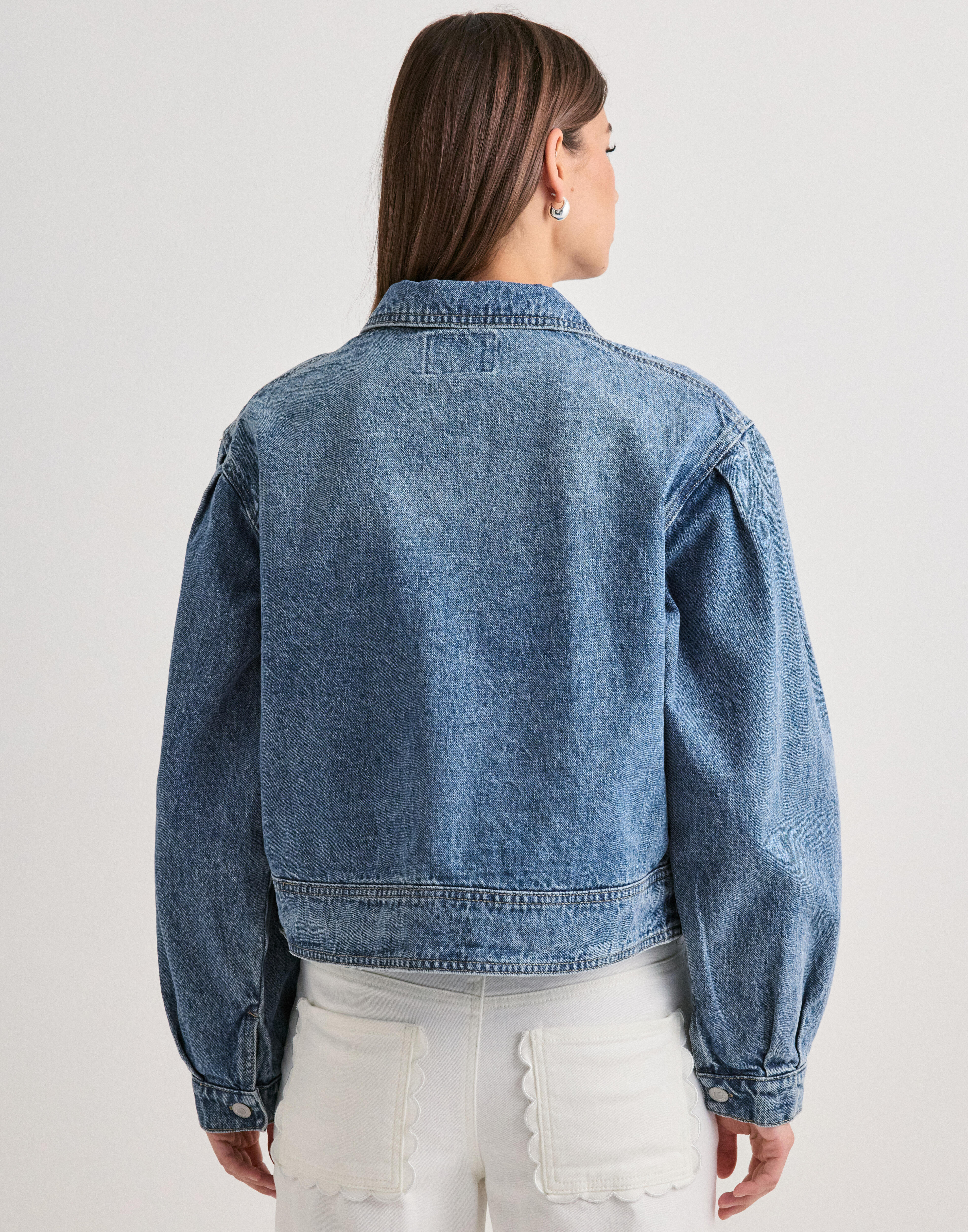 Buy Only ONLAMBER LS DNM JACKET GUA - Medium Blue Denim | Nelly.com