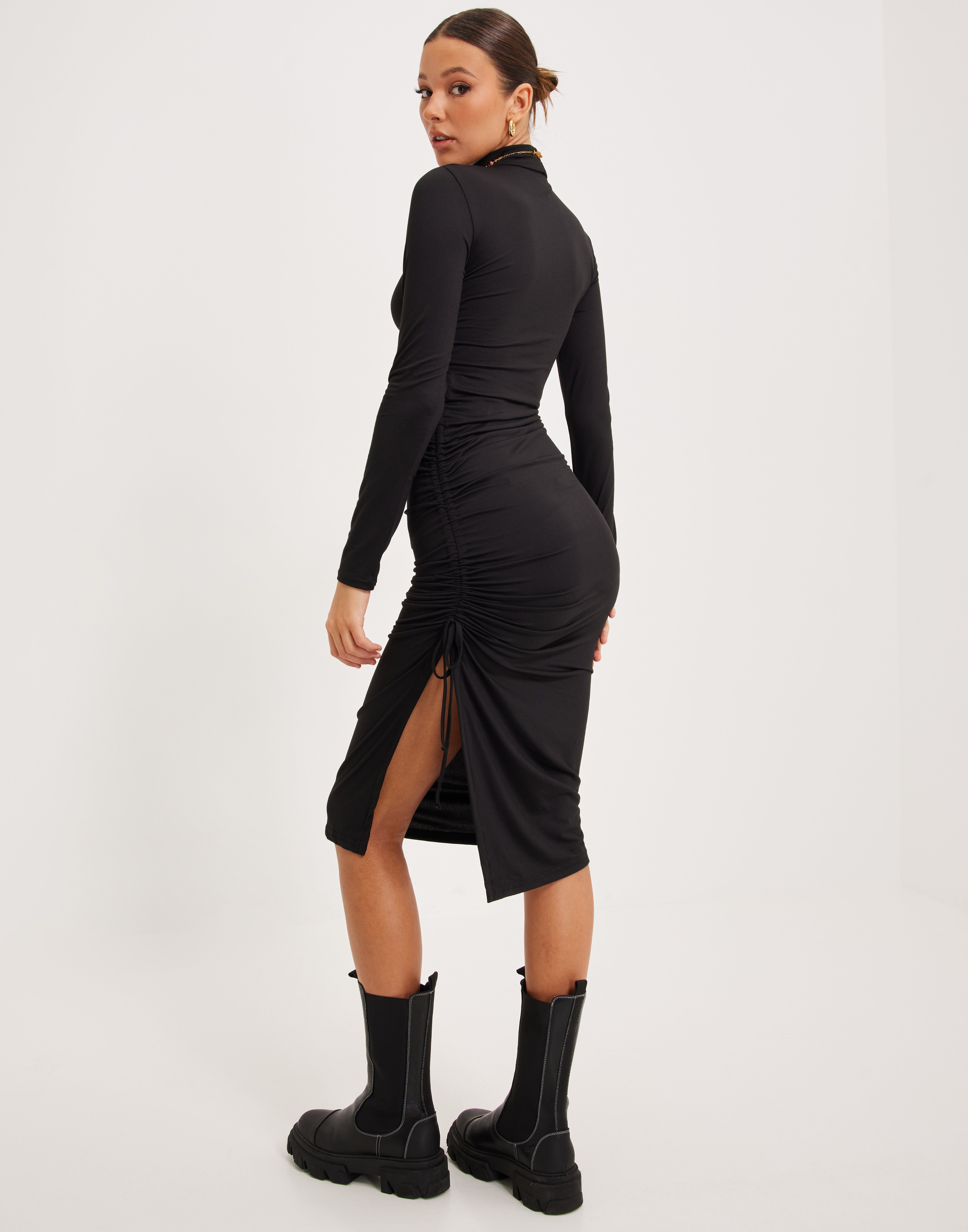 Pcmira New Ls O Neck Knit Black
