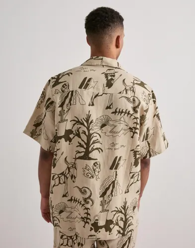 OAS Poplan Cuba Shirt Kortärmade skjortor linneskjortor herr – bild 2