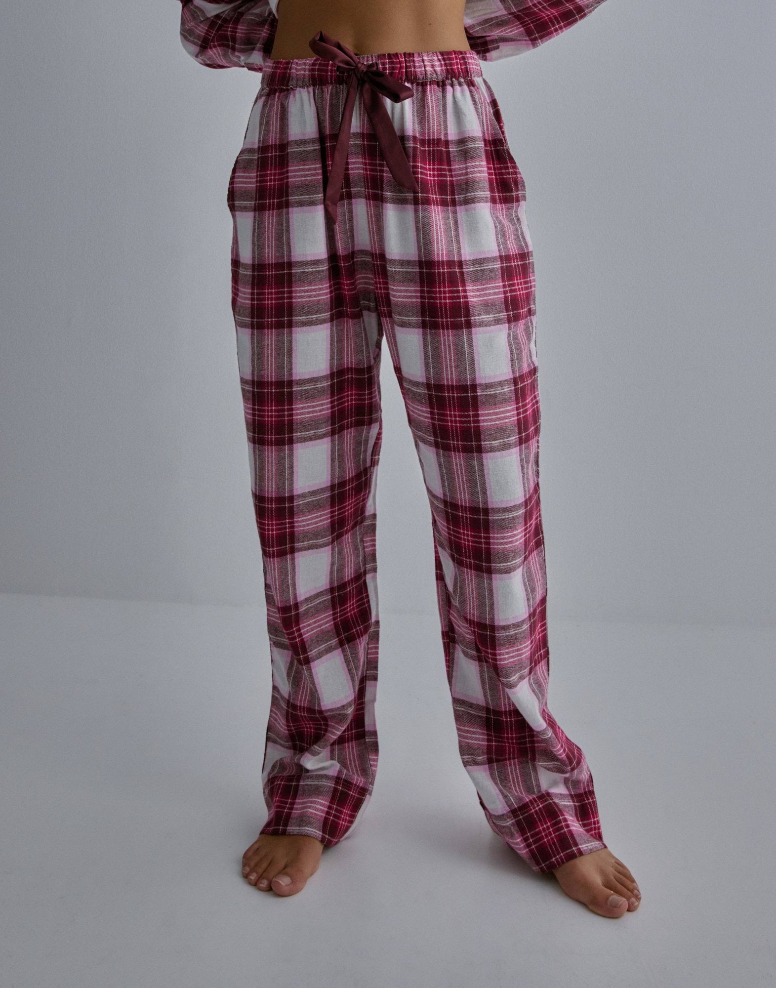 Pant Flannel Straight Check