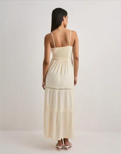 Nelly Maxi Lace Insert Dress maxiklänningar dam – bild 3