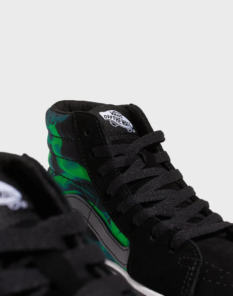 sneakers vans black and green comfycush