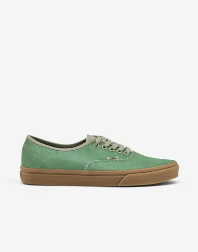 Gröna Vans Authentic låga sneakers med rundad tå och snörning