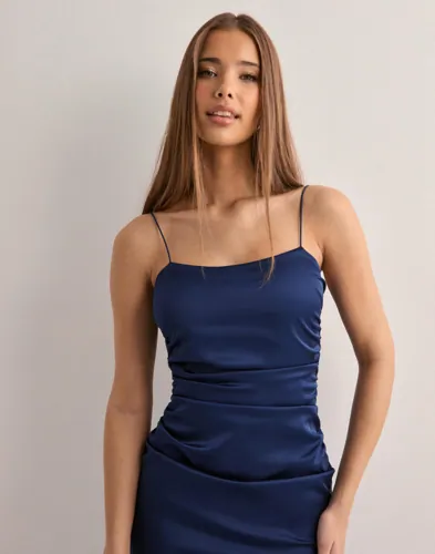Nelly Fancy Satin Dress maxiklänningar dam – bild 3