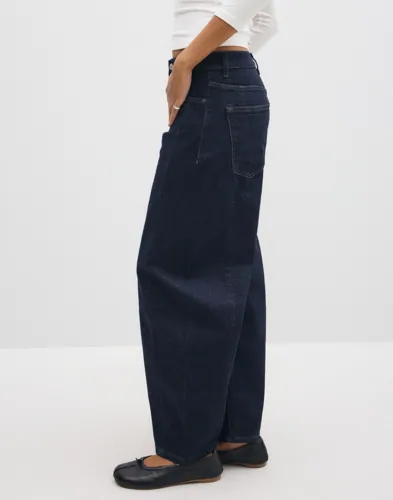 ONLY Onljessica Hw Barrel Ankle Dnm AZG4 mom jeans dam – bild 3