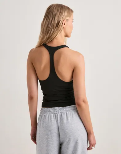 Nelly Double Layer Racer Back Tank linnen dam – bild 2