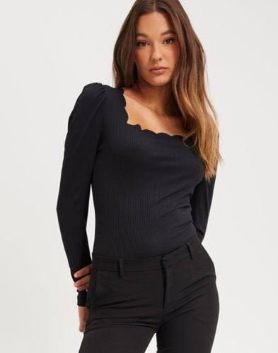 Top Per Jeans E Gonne ONLY Onllamir L/S Lace Top Jrs, Betulla, XS Donna Top Maniche Lunghe Pizzo Donna