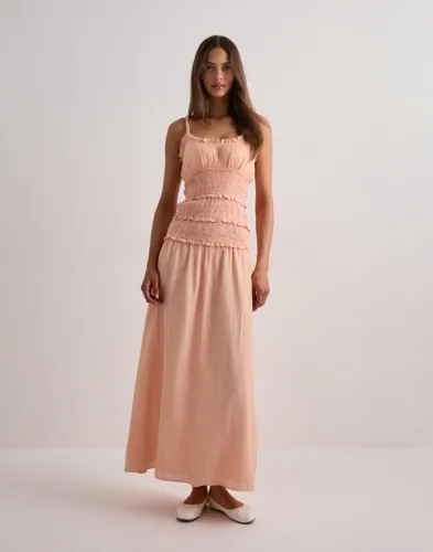 Nelly - Orange - Frill Detail Dress