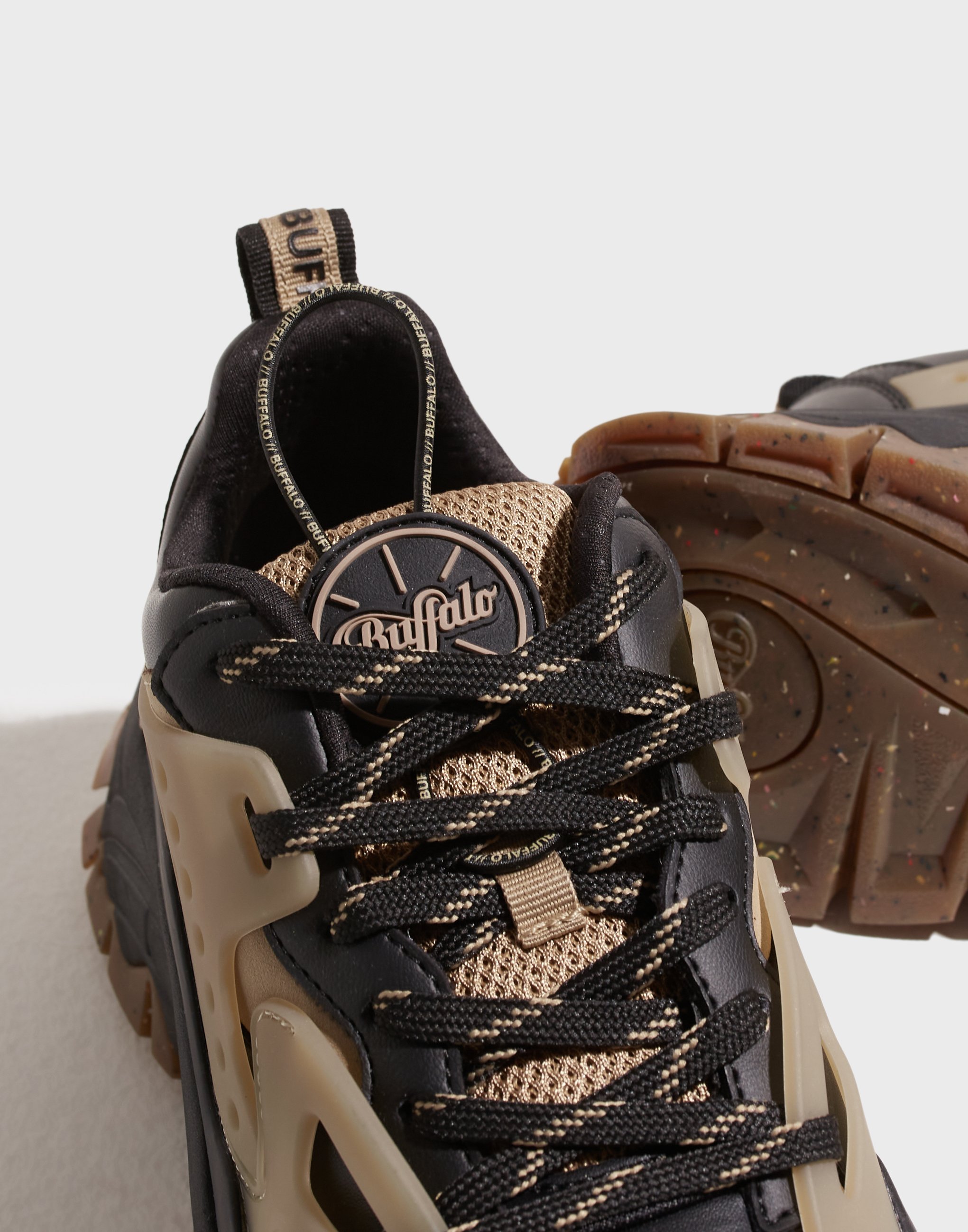 Buy Buffalo TRAIL ONE - VEGAN NAPPA/MESH - Black | Nelly.com