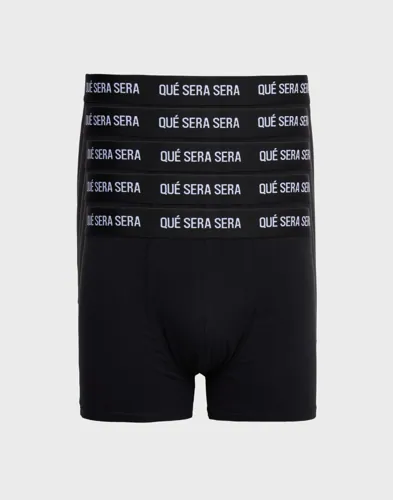 Que Sera Sera Bryan Boxer 5-pack Kalsonger Vit