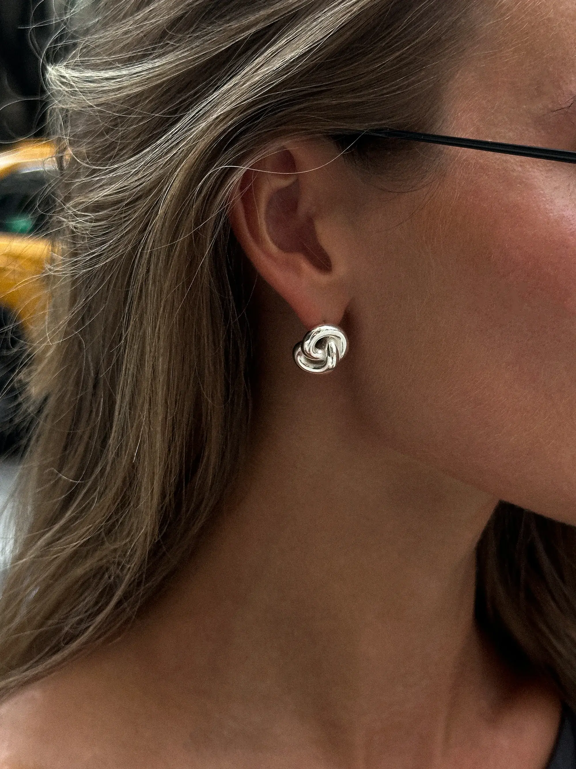 Muli Collection - Sølv - Knot Earrings