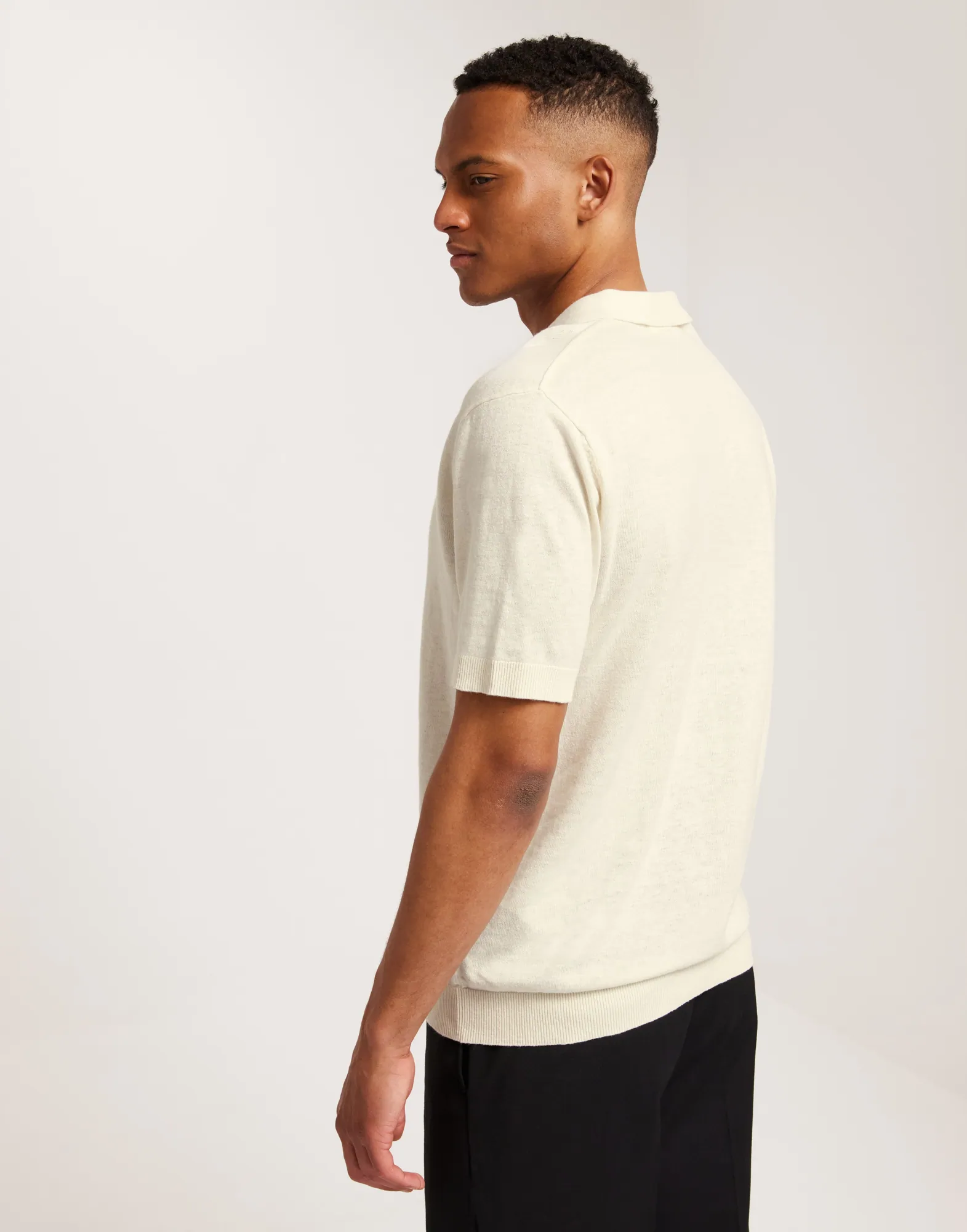 SLHLAKE LINEN SS POLO