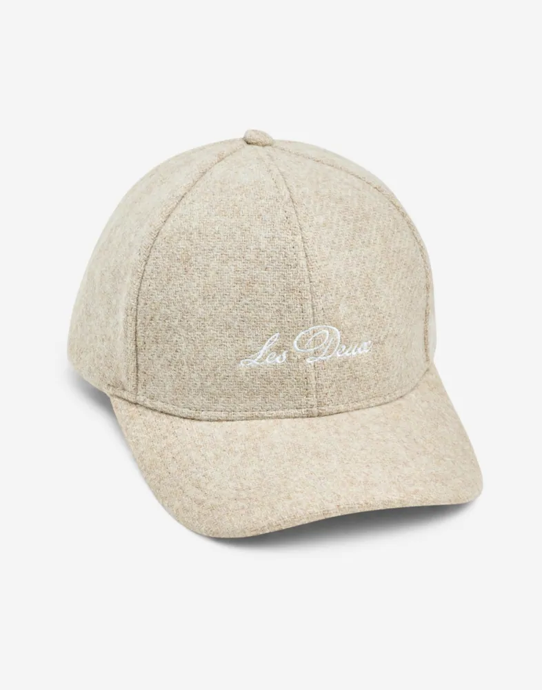 LES DEUX Signature Wool Baseball Cap Kepsar herr – bild 2