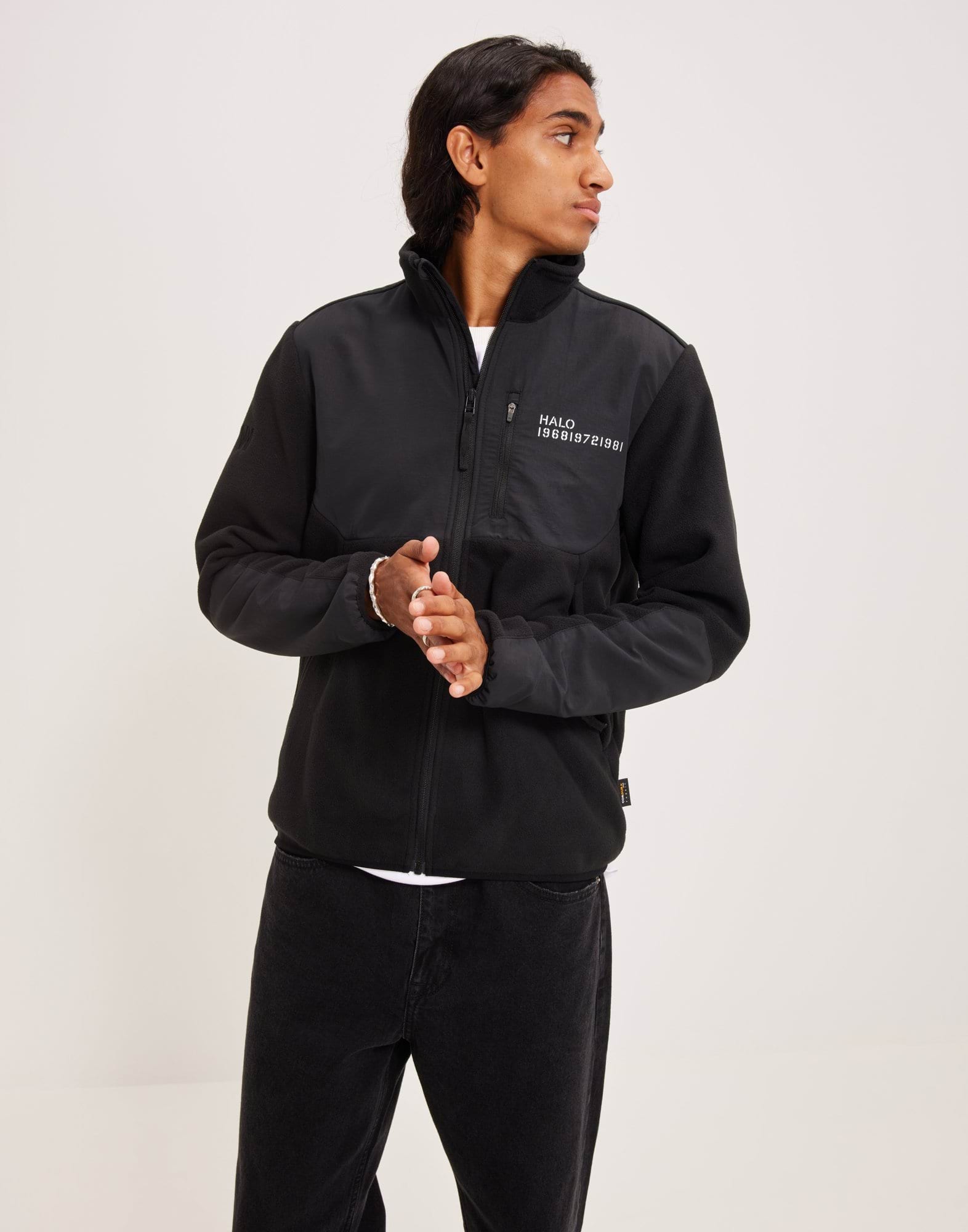 HALO BLOCKED ZIP FLEECE