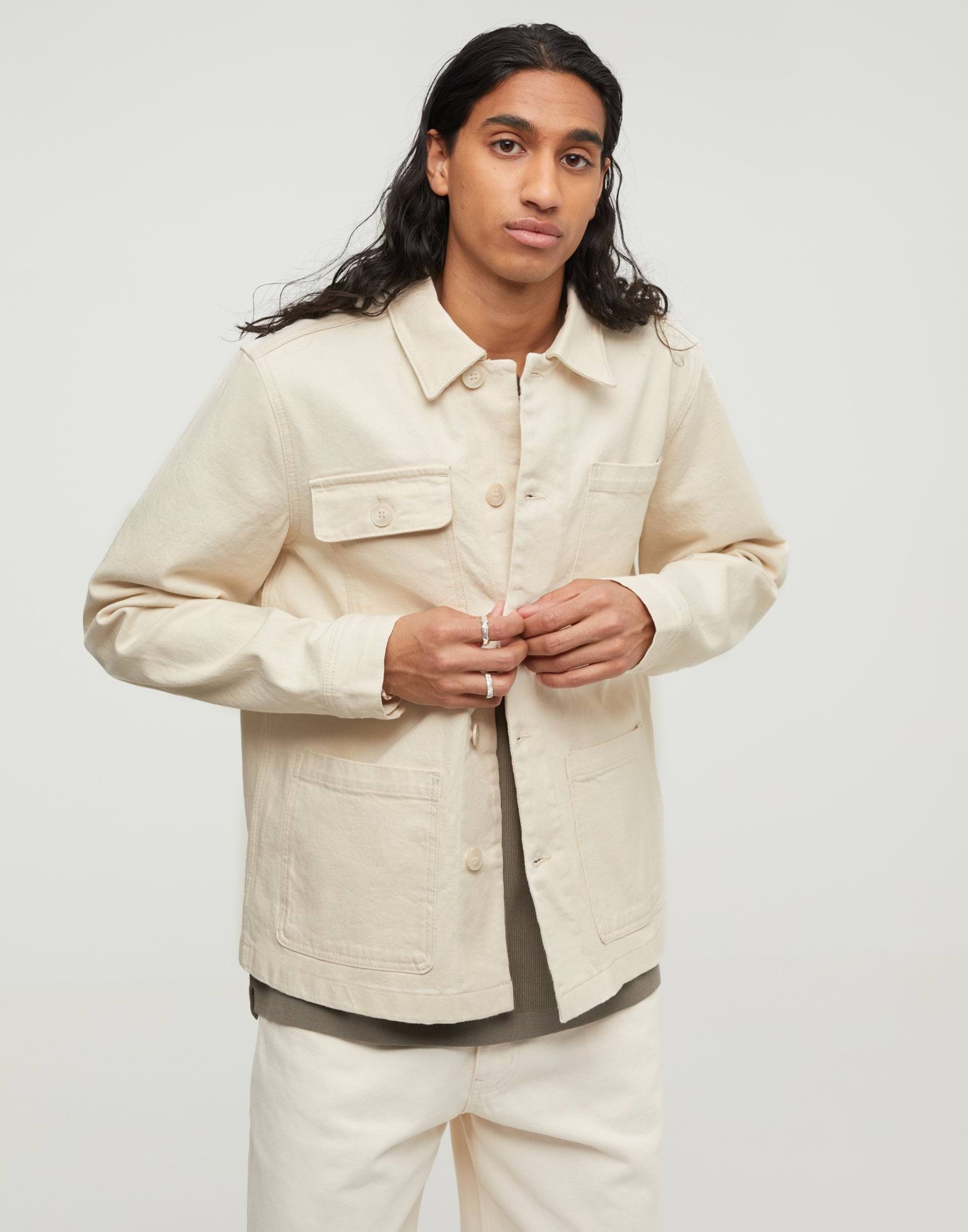 Jerslev UNBLEACHED workwear jacket