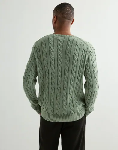Polo Ralph Lauren Cable-Knit Cotton Sweater Stickade tröjor herr – bild 3