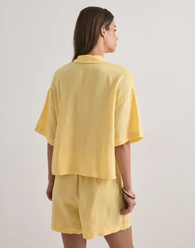 VERO MODA Vmlinn 2/4 Short Shirt Wvn Noos skjortor dam – bild 2