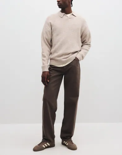 Woodbird Wbleroy Brown Jeans Straight jeans Brun