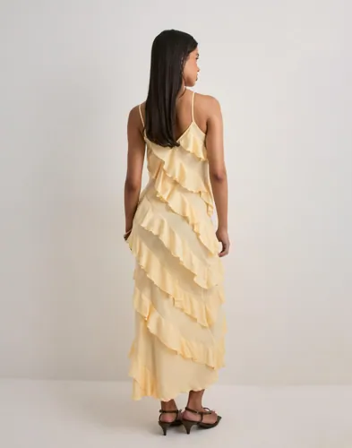 VERO MODA Vmicelyn Sl Ruffle Maxi Dress Exp maxiklänningar dam – bild 3