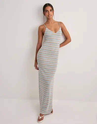 open lace back dress Slim Pleated Maxi Dress