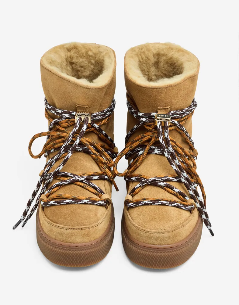 INUIKII Suede Double Tie kängor & boots dam – bild 2