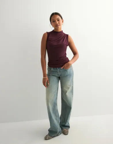 PIECES Pcmadison Sl Draped Top Noos Bc toppar dam – bild 2