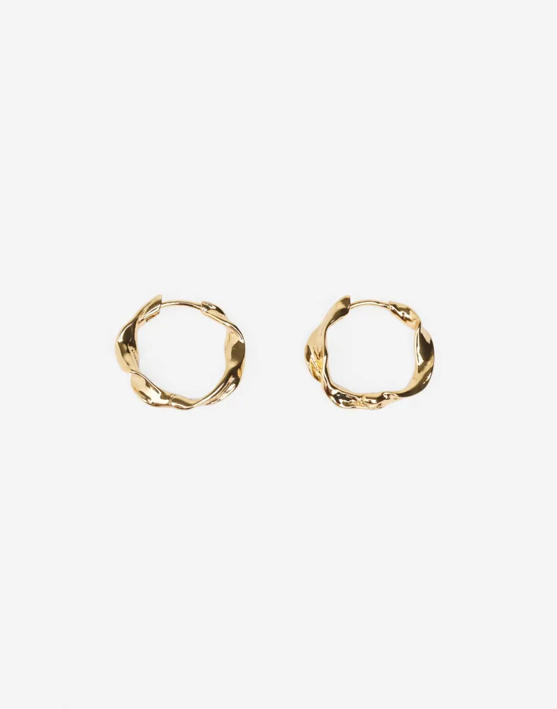 PILGRIM Here Hoop Earrings örhängen dam – bild 3