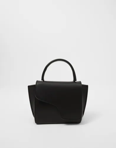 ATP ATELIER - Sort - Montalcino Leather Mini Handbag